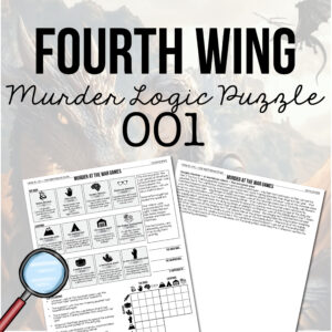 CASE No. 001 — Murder at the War Games (Fourth Wing)