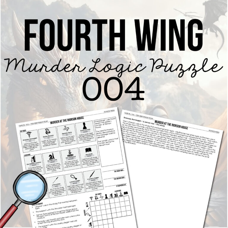 CASE No. 004 — Murder at the Riorson House (Fourth Wing)