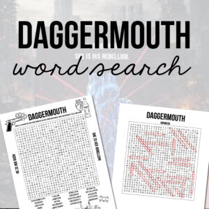 Daggermouth Word Search