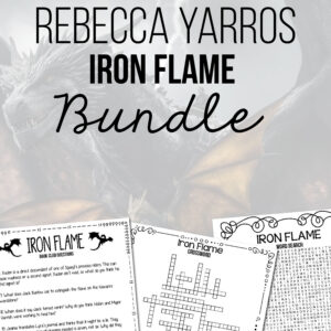 Iron Flame Bundle: Crossword, Word Search, Book Club Questions