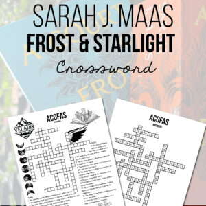 A Court of Frost and Starlight (ACOFAS) Crossword Puzzle